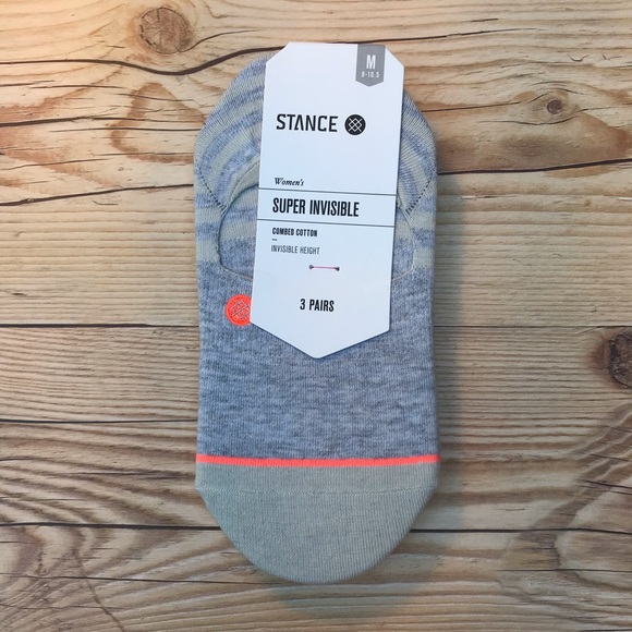 ICON NO SHOW SOCKS 3 PACK - MULTI | Stance AU – Stance Socks AU Stance 3 Pack Super Invisible Women’s Grey Socks
